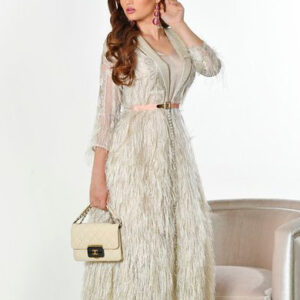 Moroccan Embroidered Kaftan Dress - Bohemian Chic Style