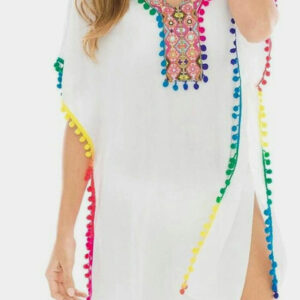 Exquisite Kaftan Dress 136 - Moroccan-Inspired Embroidered Chic Fashion Piece.