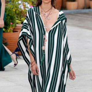 Moroccan Caftan Dress 147: Bohemian Elegance with Intricate Embroidery