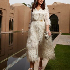 Kaftan Dress 150 - Moroccan-Inspired Embroidered Fashion