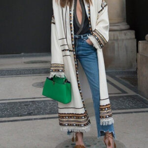 Moroccan-Inspired Kaftan Dress with Intricate Embroidery