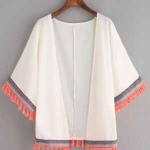 Maxi Moroccan Beach Cover Up - Silky Flowy Kaftan Costume