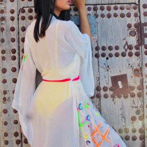 Beach Cover Up Dress - Elegant Moroccan-Inspired Beachwear