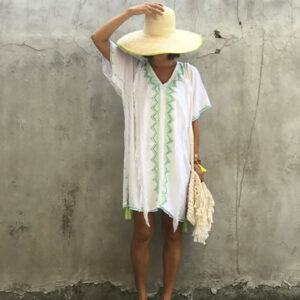 Chic Moroccan Kaftan Caftan Beach Cover Up - Elegant Design
