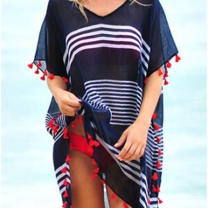 Maxi Moroccan Beach Cover Up - Exquisite Caftan Silhouette