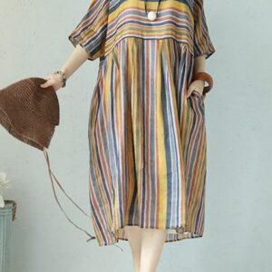 Moroccan Embroidered Bohemian Kaftan Dress - High-Quality and Unique
