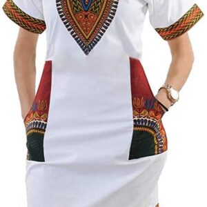 Moroccan Embroidered Kaftan Dress - Elegant Bohemian Style