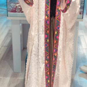 Maxi Moroccan Beach Cover Up - Glamorous Kaftan Inspired Style