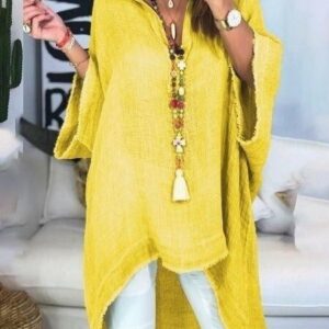 Exquisite Moroccan Embroidered Kaftan Dress - Bohemian-Chic Style