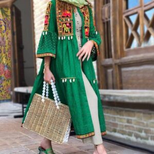 Bohemian Embroidered Kaftan Dress - Moroccan Inspired