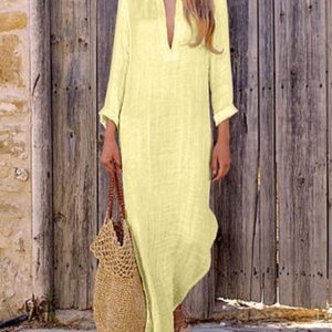 Exquisite Moroccan Kaftan Dress with Intricate Embroidery