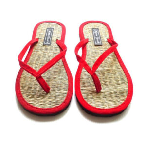Straw Bohemian Sandals - Lightweight and Stylish Summer Footwear.