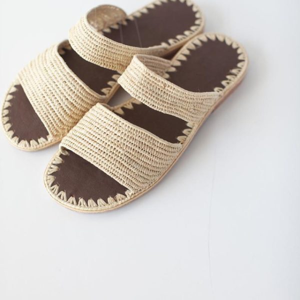 Straw Sandals - Lightweight Eco-Friendly Footwear