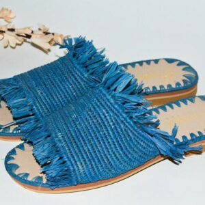 Straw Sandals - Trendy and Comfortable Footwear for Casual Outings or Beach Days