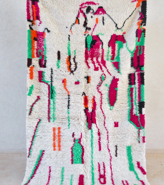 Handwoven Berber Azilal Rug | Tribal Designs, Premium Wool