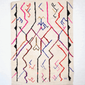 Berber Wool Rug | Tribal Artistry | Custom | Vintage Touch