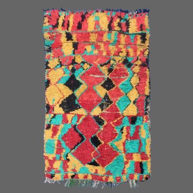 Colorful Moroccan Berber Rug 026 – Handwoven Wool Masterpiece