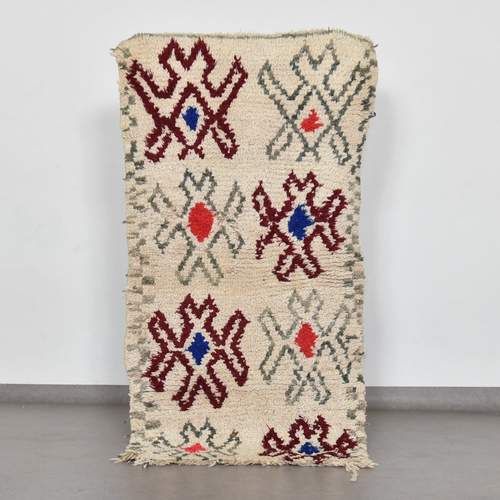 Berber Wool Tribal Pattern Rug - Handwoven Premium Quality