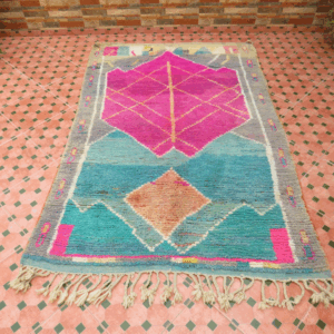 Handwoven Moroccan Berber Rug - Bespoke Elegance