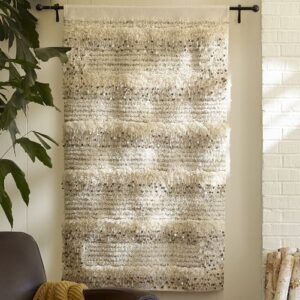 Moroccan Handwoven Wool Blanket | Rustic Elegance & Versatility