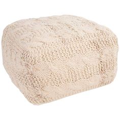 Hand-Woven Moroccan Berber Luxury Pouf