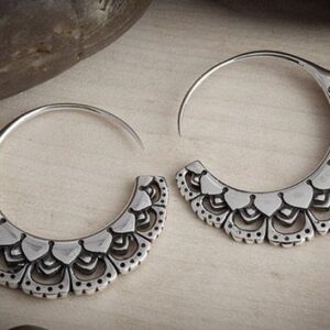 Moroccan Berber Handcrafted Geometric Earrings