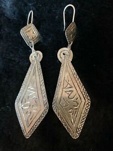 Exquisite Moroccan Tuareg Berber Handcrafted Earrings