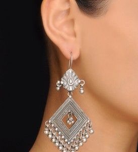Moroccan Tuareg Berber Geometric Earrings