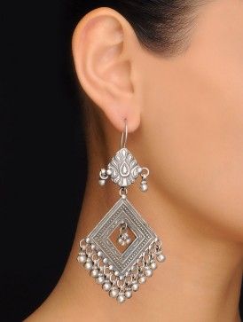 Moroccan Tuareg Berber Geometric Earrings