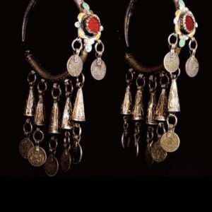 Moroccan Tuareg Berber-Inspired Geometric Earrings