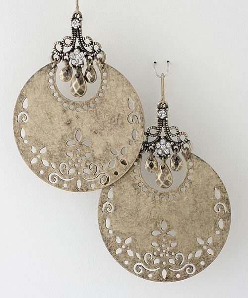 Moroccan Tuareg Berber Handcrafted Geometric Earrings