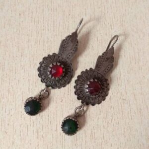 Moroccan Tuareg Berber Handmade Geometric Earrings