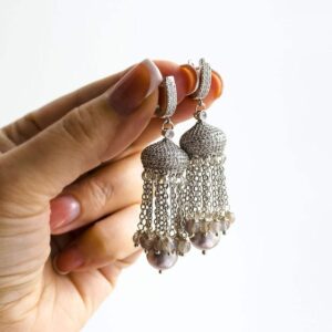 Handcrafted Moroccan Tuareg Berber Earrings - Ethnic Design