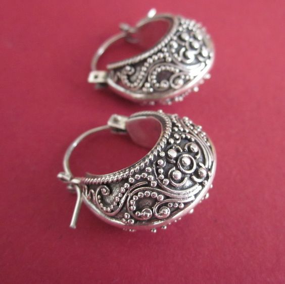 Moroccan Tuareg Berber Geometric Earrings for Unique Style