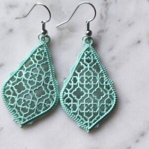 Tuareg Berber Geometric Earrings - Handcrafted Statement Jewelry