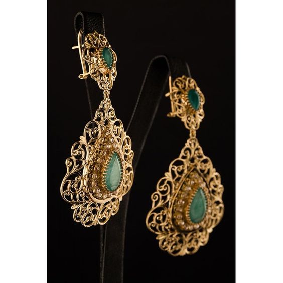 Exquisite Moroccan Tuareg Berber Geometric Earrings