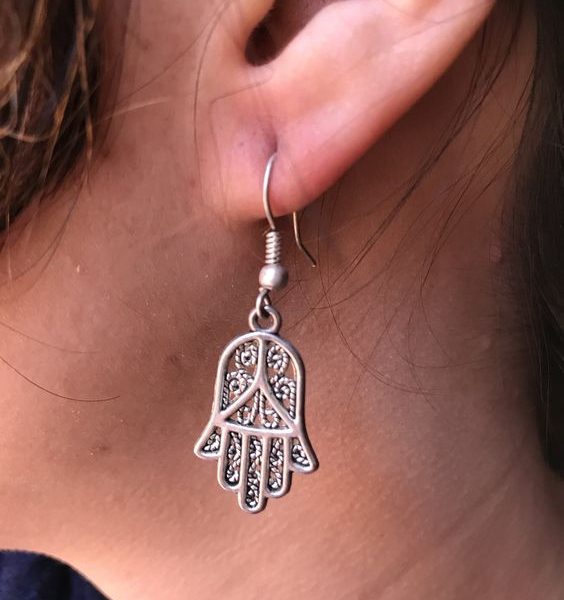 Moroccan Tuareg Berber Handmade Geometric Earrings