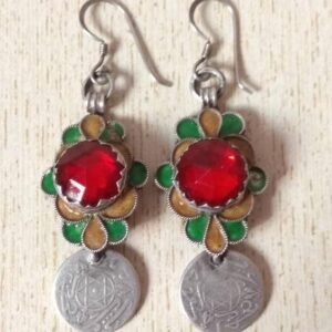 Handmade Moroccan Tuareg Berber Geometric Earrings