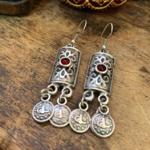 Handcrafted Tuareg Berber Geometric Moroccan Earrings