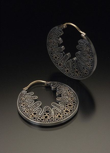 Moroccan Tuareg Berber Geometric Earrings - Handcrafted Ethnic Jewelry