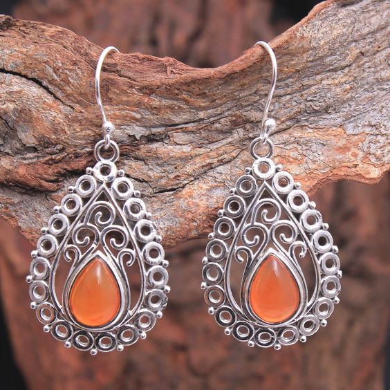 Exquisite Moroccan Tuareg Berber Geometric Earrings