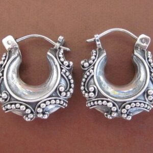 Moroccan Tuareg Berber Geometric Handmade Earrings