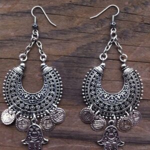 Moroccan Tuareg Berber Handcrafted Geometric Earrings