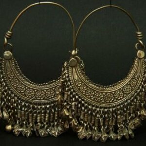 Moroccan Tuareg Berber Geometric Earrings | Handmade Ethnic Jewelry