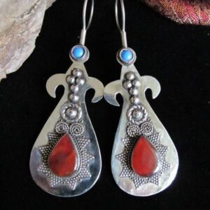 Moroccan Tuareg Berber Geometric Earrings for Trendsetters