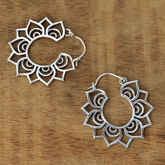 Moroccan Tuareg Berber Handmade Geometric Earrings