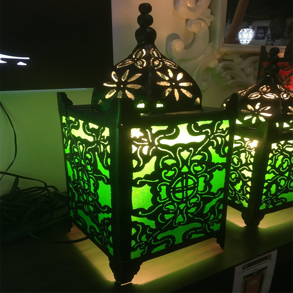 Moroccan Silver Pendant Lamp - Handcrafted Indoor/Outdoor Lighting