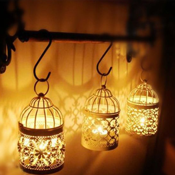 Captivating Moroccan Silver Metal Floor Lamp | Vintage Charm