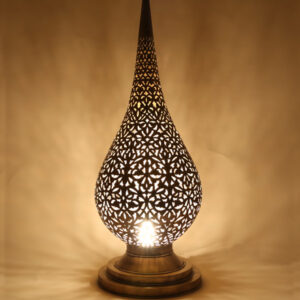 Moroccan Silver Pendant Floor Lamps | Elegant Handcrafted Designs