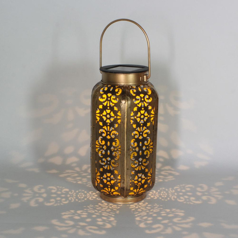Moroccan Silver Metal Pendant Lamp - Vintage Charm for Indoor & Outdoor Settings.